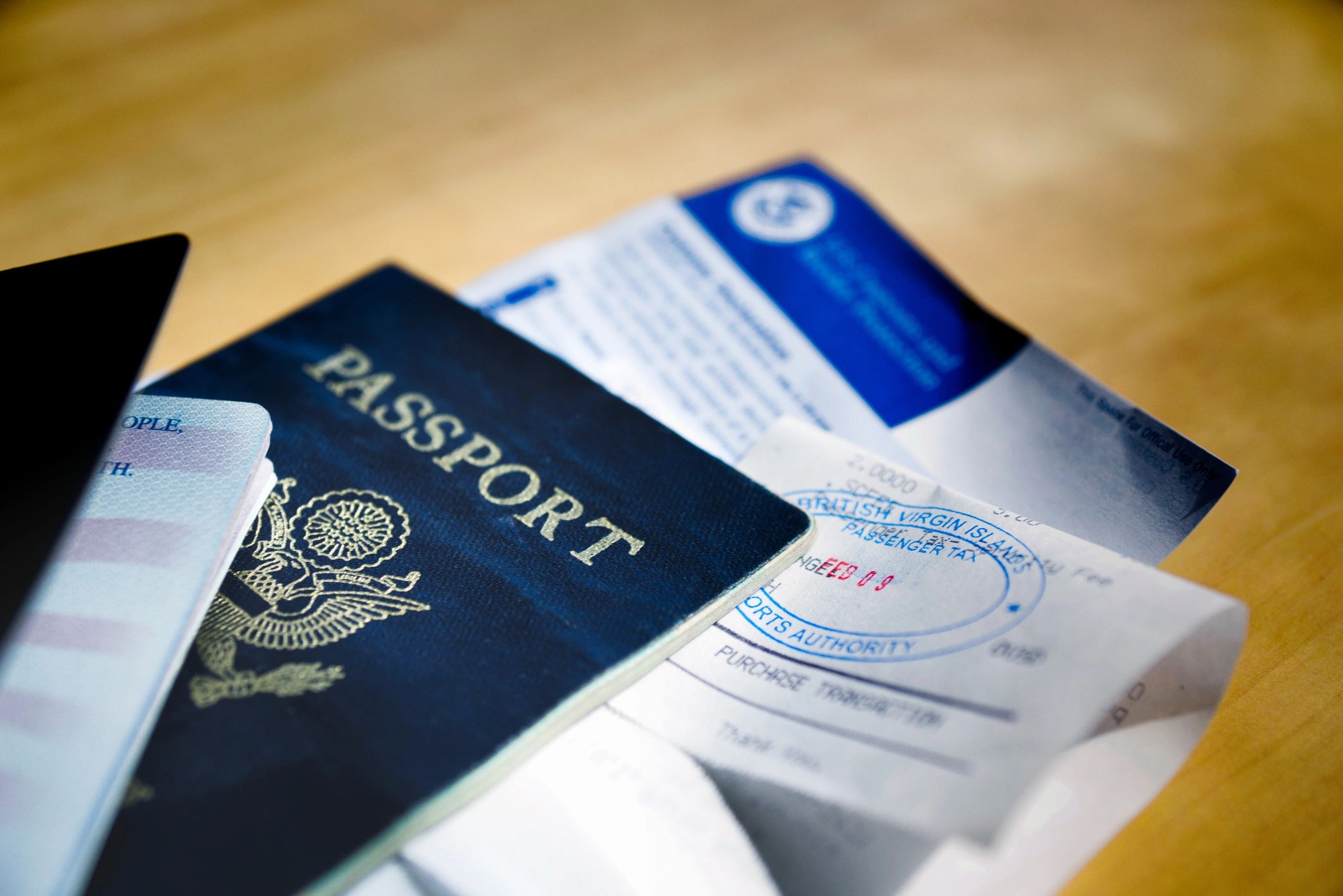 Passports and visa documents